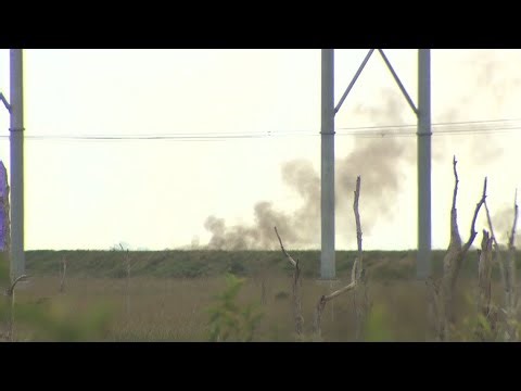 Firefighters battle wildfire in the Everglades, officials say