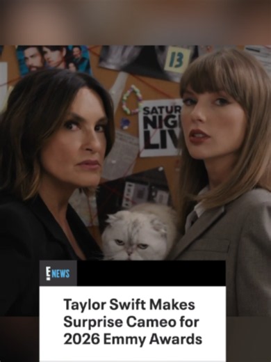 We can't get over Taylor Swift's surprise cameo for the 2026 #Emmys. 🤩 Learn more at the link in bio.#AwardsSeason