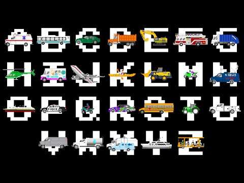 Vehicle ABCs - The Kids' Picture Show