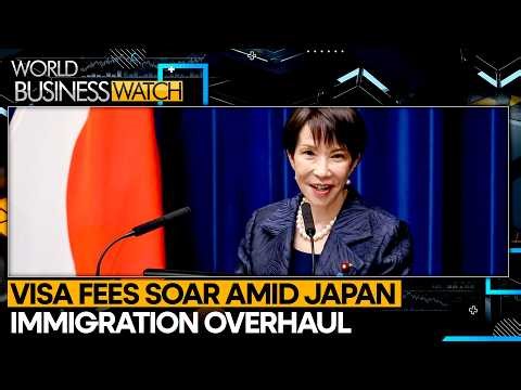 Japan Raises Visa Fees Up to 16 Times | WION | World Business Watch