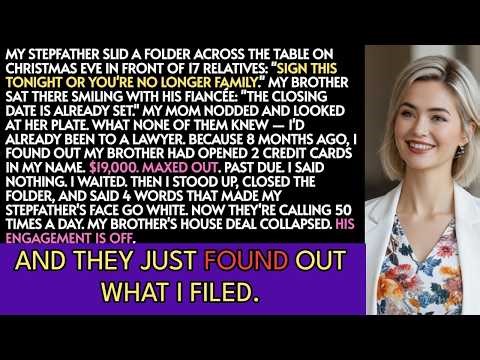 My Family Asked Me to Co-Sign a $95K Loan at Christmas Dinner — 6 Weeks Later, They Lost Everything