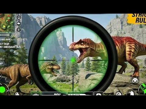 Wild dinosaur dino Hunter 3D -animal Hunter gameplay Android iOS gameplay new update #2026