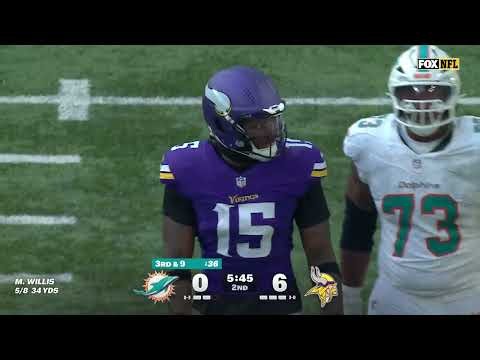 Minnesota Vikings Highlights vs. Miami Dolphins | 2026 Regular Season Week 4