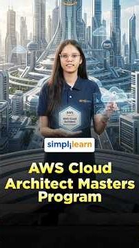 AWS Solution Architect Masters Program | AWS Solution Architect Certification #Shorts #Simplilearn
