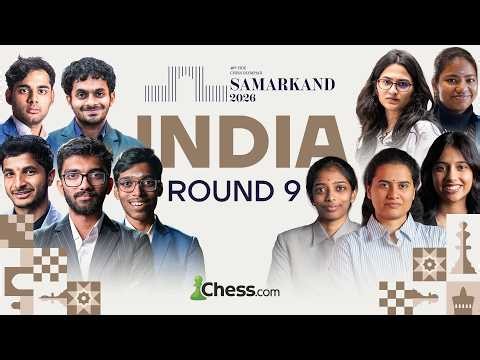 Will India win gold? | Gukesh, Arjun, Pragg in action | Chess Olympiad 2026 Day 9