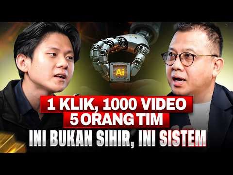 1000 Konten Sehari Pakai AI! "Karyawan Digital" yang Kerja 24 Jam Tanpa Ngeluh