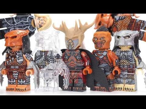 LEGO Predator: Badlands | Dek VS Njohrr | Thia | Predator Unofficial Lego Minifigures TP1056