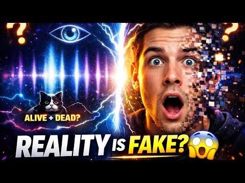 “Reality Is NOT Real? 😳 Quantum Mechanics Will Shock You | Double Slit Experiment Explained”