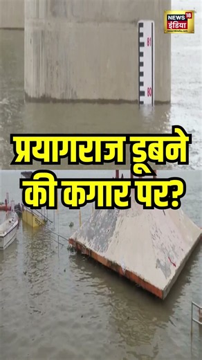 Prayagraj Flood Alert: प्रयागराज डूबने की कगार पर? | #shorts