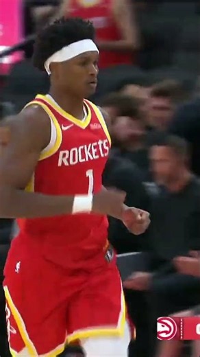 Twin starting us off with a BANG‼️ #rockets #amenthompson