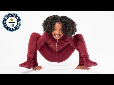 Becoming A Yoga Instructor At FIVE Years-Old | Guinness World Records