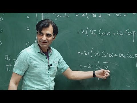 14. Solutions to the Dirac Equation for a Free Particle (Continued) | AQM | Dr. Jamil Aslam