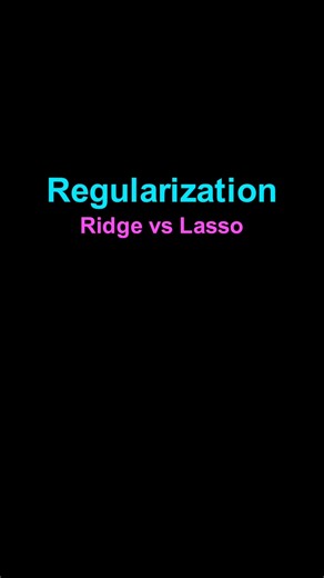 Ridge vs Lasso Regularization | Machine Learning