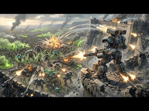 TSUNAMI of 3.5 Million Aliens vs Inferno Miniguns & Darth Vader! UEBS 2