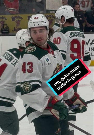 Quinn Hughes in Minnesota Wild Green: Game Day Highlights