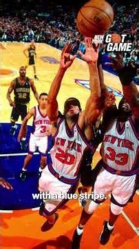 “Blue-striped jersey is tied into one of the most improbable Finals runs in NBA history.” #shorts