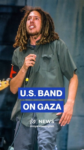 US band calls for end to Gaza blockade