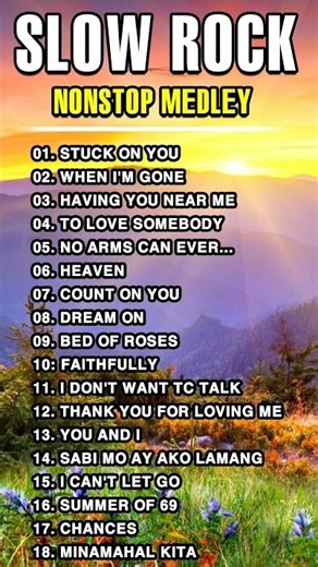 Nonstop Slow Rock Medley | Slow Rock Love Songs Collection 70s 80s 90s | MGA LUMANG TUGTUGIN 90S
