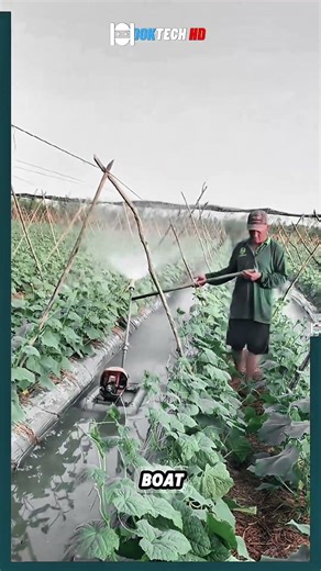Smart Automated Water Spraying Boat for Agricultural Irrigation