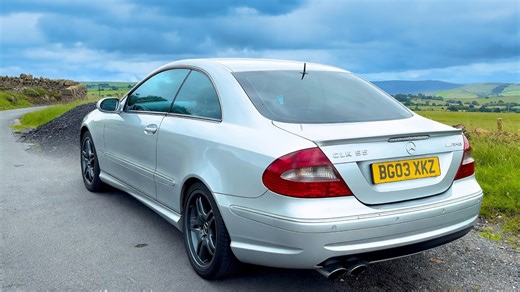 What the Mercedes CLK55 AMG offers as AMG’s cheapest coupe