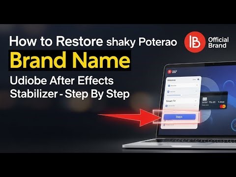 How to restore shaky footage using Adobe After Effects stabilizer - Step By Step