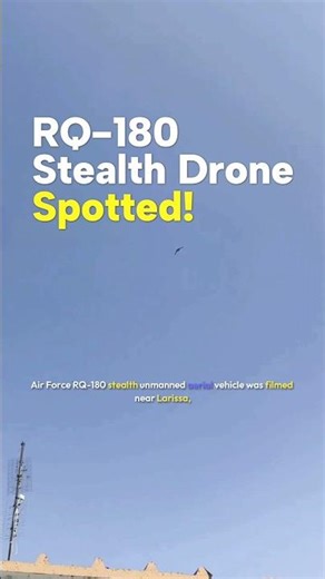 The Drone Even Russia Can't Detect - Finally Visible #stealth #military #rq180