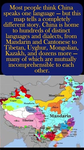 The Linguistic Map That Will Shock You 😱