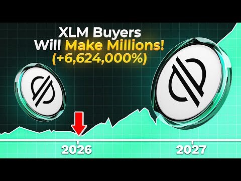 How Much Will 6,744 $XLM Be Worth By 2027? Stellar Price Prediction!!