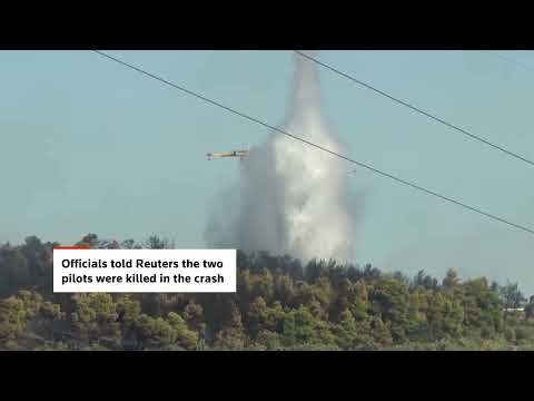 Greek F-4 jet crashes during air show near Athens