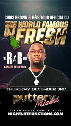 DJ FRESH — The R&B Tour Concert Afterparty