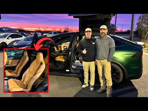 I Completely Transformed the Interior of This Tesla Model X