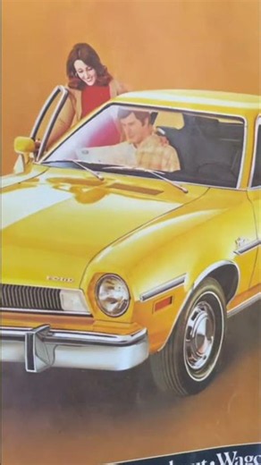 1975 Ford Pinto: A Classic Economy Car Review #shorts