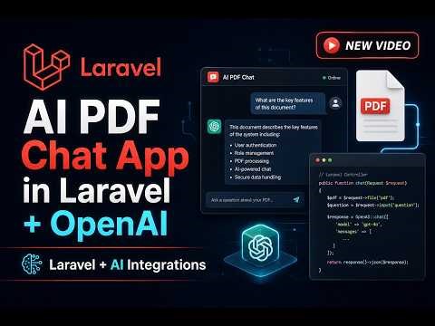 Build an AI PDF Chat App in Laravel + OpenAI | Full Tutorial