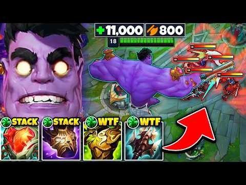 THE ABSOLUTE BEST GAME OF DR. MUNDO EVER ON THIS CHANNEL! (11,000 HP & 800 AD)