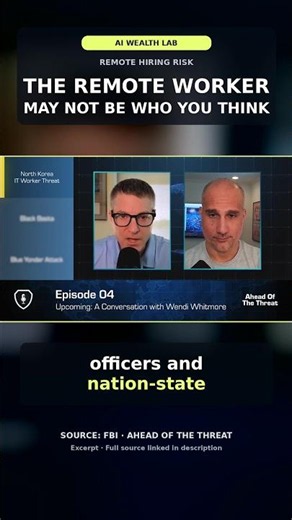 The Remote Worker May Be a State-Trained Hacker | FBI