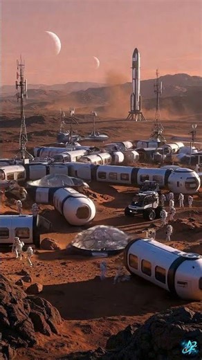 Elon Musk's permanent Mars colony is ready 😳🚀