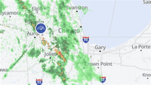 Live Radar: Track showers and storms moving across Chicago area, with more on the way