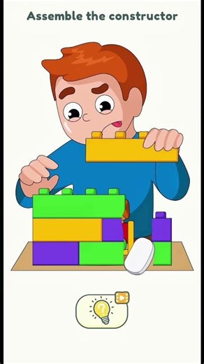 Dop2 (Delete One Part) Level-1262 Assemble the constructor #viralvideo #shorts ‪@Games_hub_xx‬