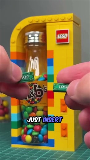 DIY Working LEGO Candy Machine (Build + Test!) 🍬🧱