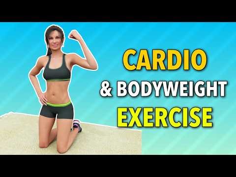 30 Minute Total Body Workout – Cardio & Bodyweight Exercises