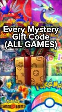 EVERY Working Mystery Gift on All Pokémon Games!