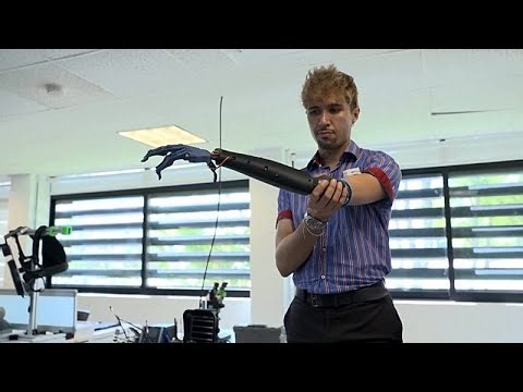 Researchers unveil user-friendly robotic arm in Mexico