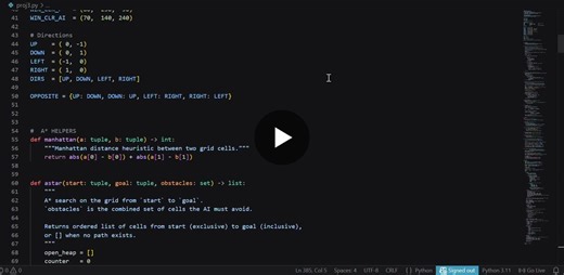 AI Snake Game with Python and Machine Learning | Muhammad Ahsan Fawad posted on the topic | LinkedIn