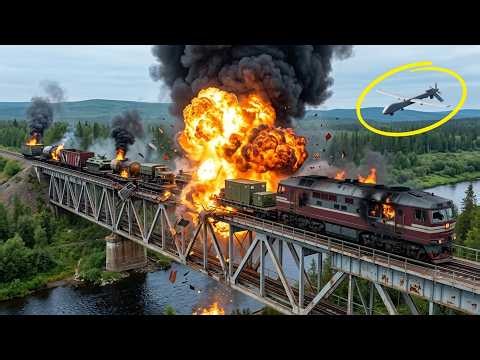 Ukraina odotti Venäjän sotilastarvikejunan saapumista Krimille – Sitten se räjäytti sen