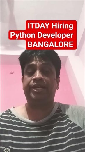 👉 Python Developer Jobs 2026 🔥 Bangalore Hiring | Django/Flask