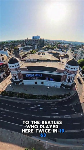 Did you know some of the biggest music legends performed at this Bradford venue! #DroneFlyover