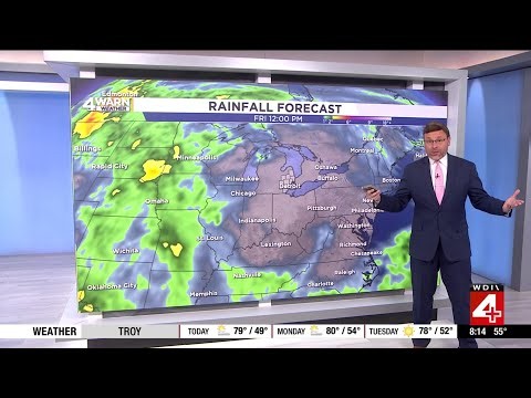 Metro Detroit Weather Forecast, May 31, 2026 -- 8:15 AM Update