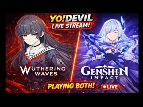 |Dailies & grinding | Genshin impact | Wuthering Waves| #kurogames #hiyuki #genshinimpact