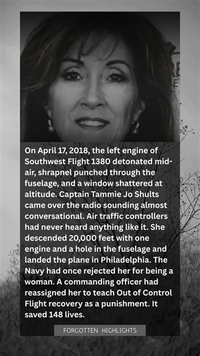 The Engine Exploded at 32,000 Feet — Her Heart Rate Barely Moved When She Landed It