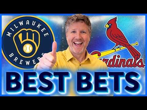 Brewers vs Cardinals MLB Monday Predictions & BEST Bets!